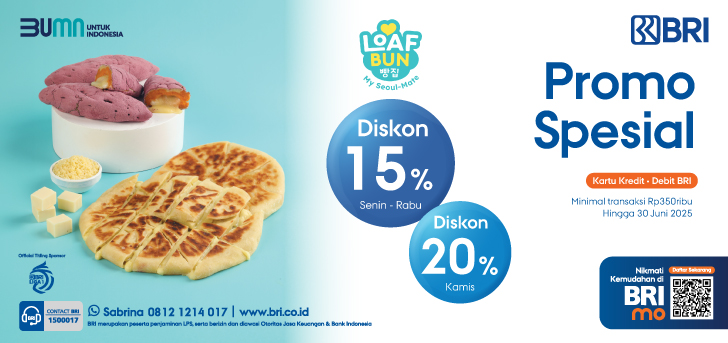 Promo Spesial Loaf Bun