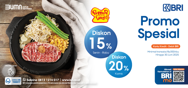 Promo Spesial Pepper Lunch