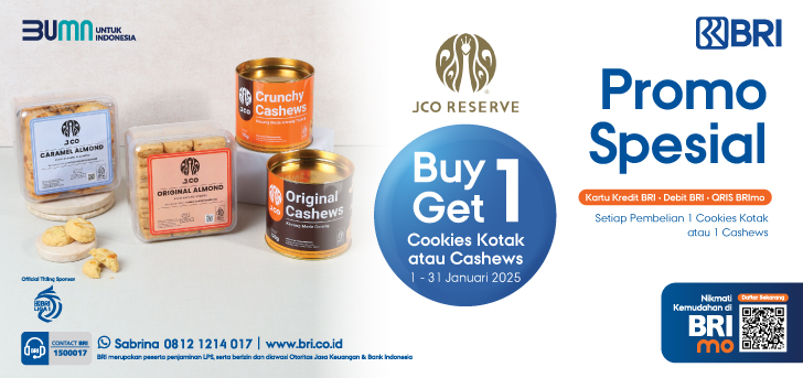 Promo Spesial JCO Reserve (Cookies/Cashews)