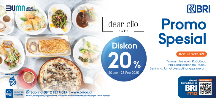 Promo Spesial dear clio