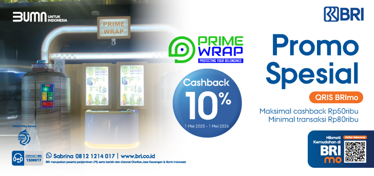 Promo spesial Prime Wrap