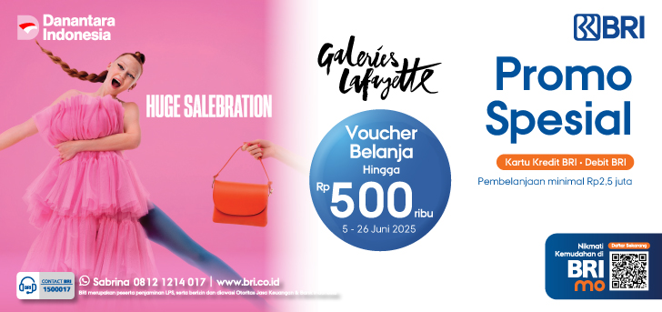 Promo Spesial Galeries Lafayette (Huge Salebration)