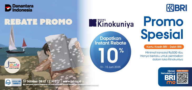Promo Spesial Kinokuniya Rebate