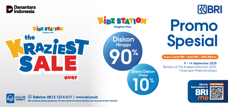 Promo Spesial Event Kidz Station Kraziest Sale 2025