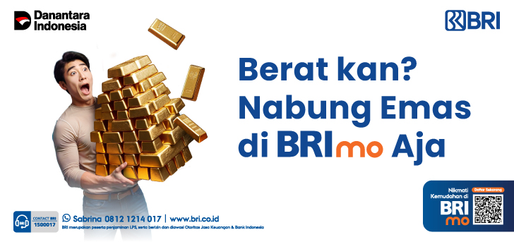 Mulai Investasi Emas Pake BRImo Sekarang!