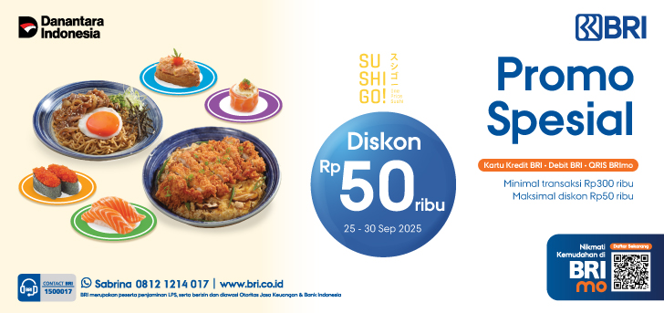 Promo Spesial Sushi Go