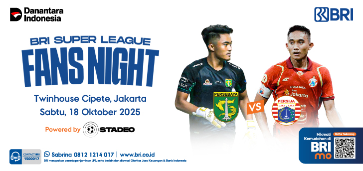 Ikuti Keseruan BRI Super League Fans Night
