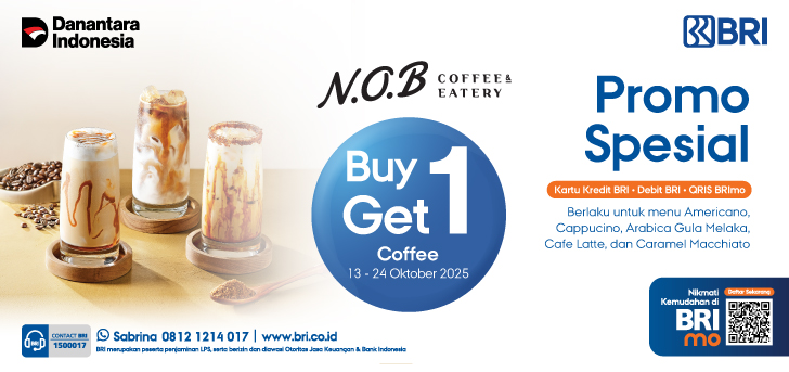 Promo Spesial NOB Coffee