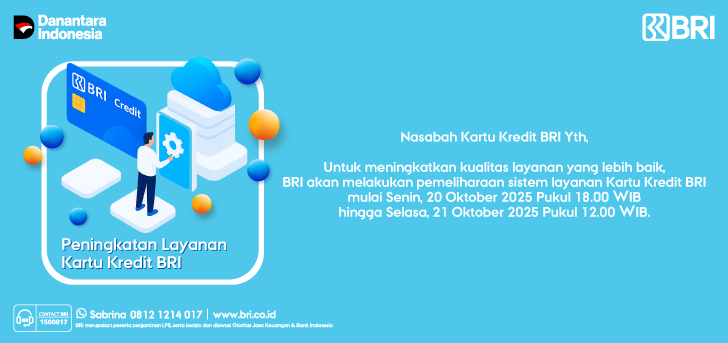 Peningkatan Layanan Kartu Kredit BRI