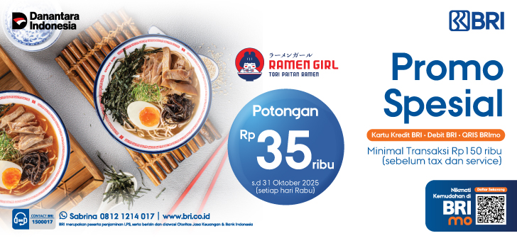 Promo Spesial Ramen Girl