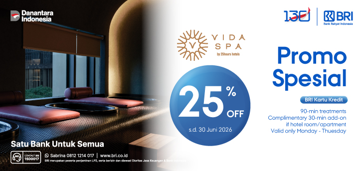 Promo Spesial Vida SPA 25h