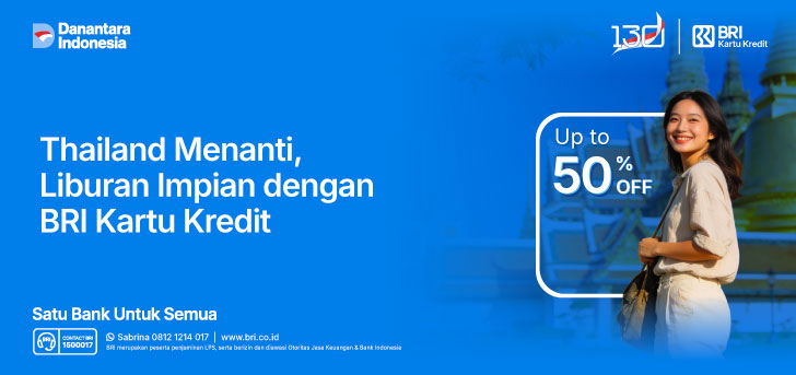 Liburan Impian di Thailand dengan BRI Kartu Kredit