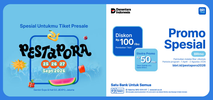 Jangan Sampai Kehabisan! Tiket Pestapora Lebih Hemat di BRImo