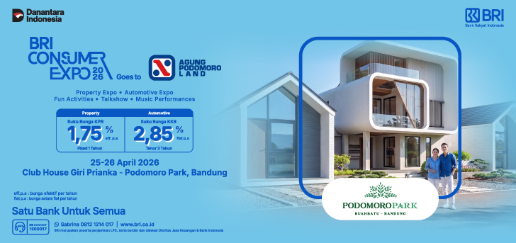 BRI EXPO DI PODOMORO PARK BANDUNG