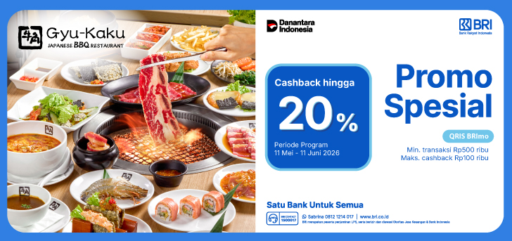 Promo Spesial BRI - GyuKaku