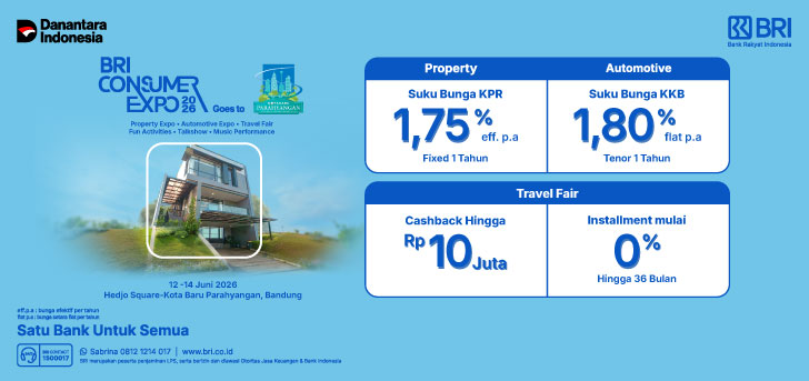 BRI Consumer Expo 2026 goes to Kota Baru Parahyangan