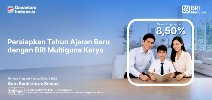 BRI Multiguna Tahun Ajaran Baru