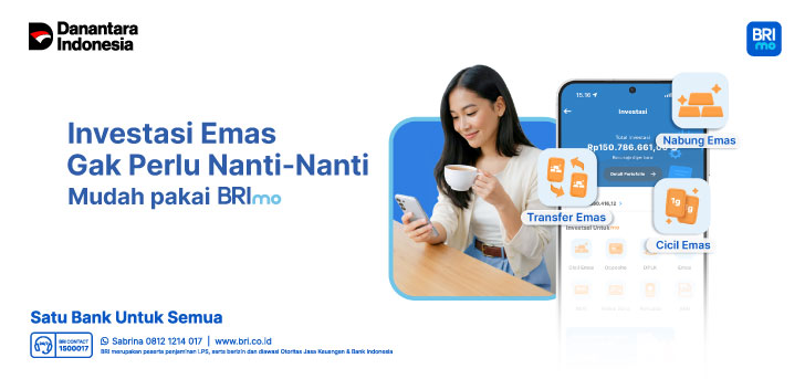 Investasi Emas di BRImo Aja