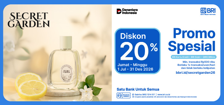 Promo Spesial Secret Garden